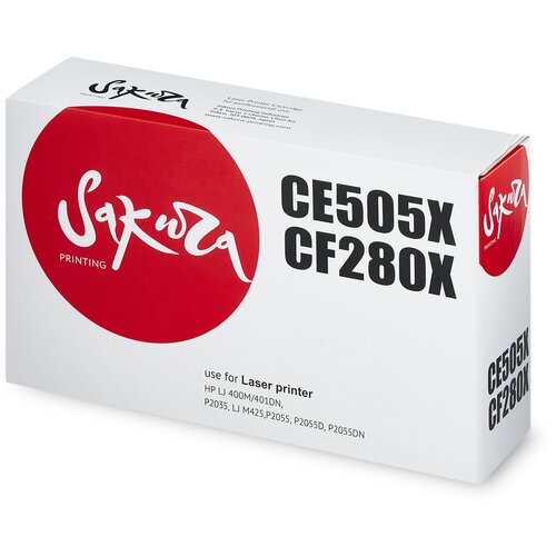 Картридж Sakura Printing CE505X-P картридж sakura printing ce505x p