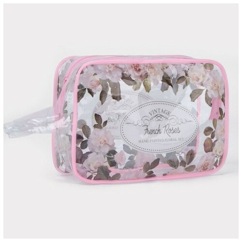 фото Косметичка на молнии, цвет розовый pr-market