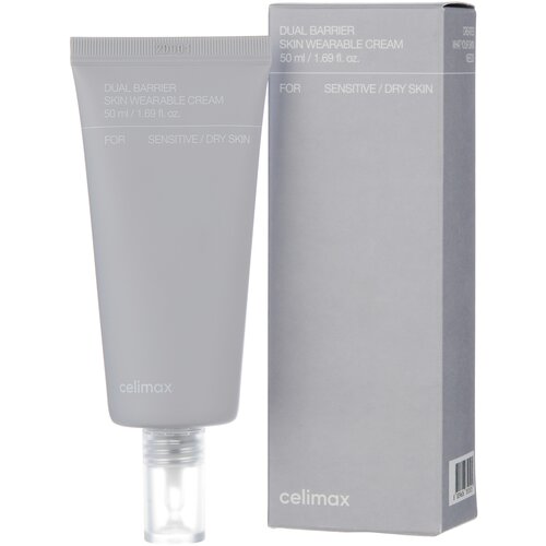 Celimax Крем с комплексом церамидов для восстановления защитного барьера кожи - Dual barrier skin wearable cream, 50мл