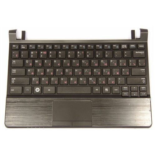 Клавиатура для ноутбуков Samsung N230 (Keyboard+Palmrest+Touch PAD+Loudspeaker) RU, Black new russian keyboard for sony svt14112cxs svt14113cxs svt14115cxs svt14117cxs without frame black laptop keyboard ru