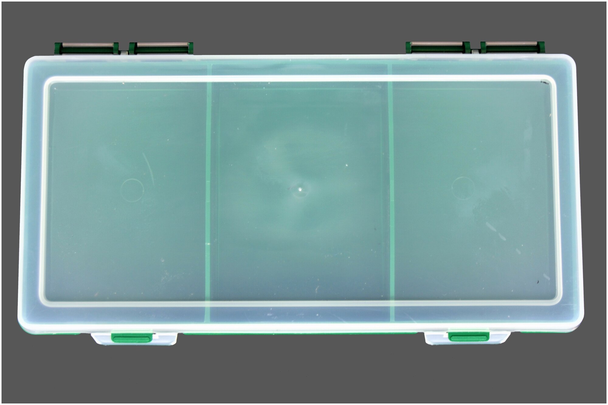 Органайзер пластмассовый (240х130х50мм) 3 ячейки