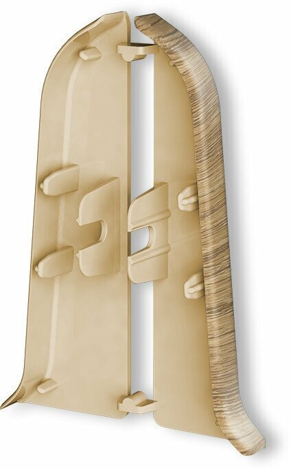 Угол внутренний для плинтуса 70мм Идеал Классик, 272 Сосна золотистая - фотография № 4