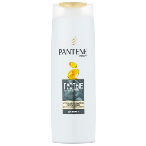 фото Pantene шампунь Густые и крепкие 400 мл