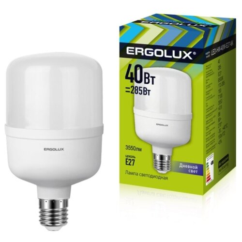 фото Светодиодная лампа ergolux led-hw-40w-e27-6k