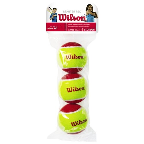 фото Мяч wilson starter red wrt137001 желтый/красный