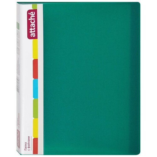 Папка файловая ATTACHE KT-20/07 зеленая Россия
