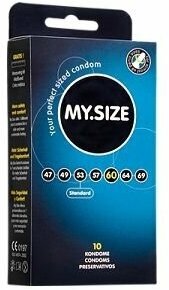 Презервативы MY.SIZE № 10 размер 60 ширина 6 см