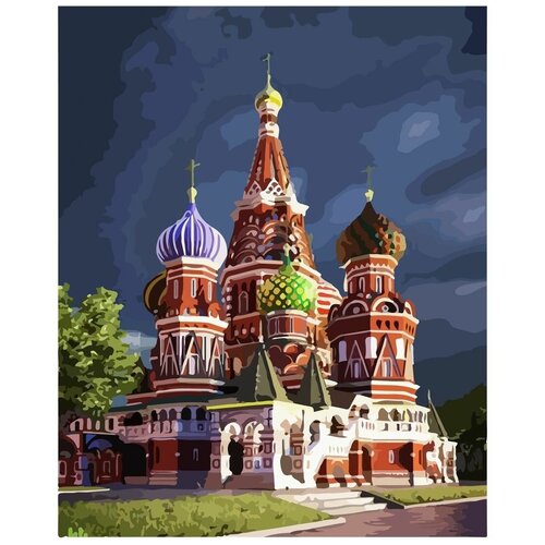 Kubanstar / Картина по номерам, 40х50 см / Холст на подрамнике