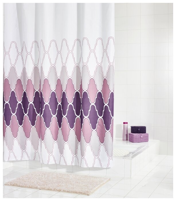фото Штора для ванной RIDDER Boho 180х200
