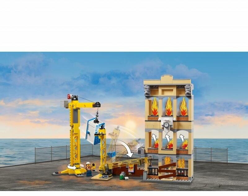 Lego City Fire 60216 Центральная пожарная станция Конструктор - фото №19