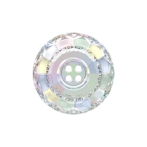 Пуговица 3008 MM12 Crystal AB 20 12 мм перламутр (crystal AB)