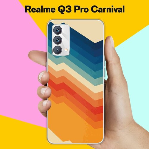 Силиконовый чехол на realme Q3 Pro Carnival Edition Узор 50 / для Реалми Ку 3 Про Карнивал силиконовый чехол на realme q3 pro carnival edition волна для реалми ку 3 про карнивал