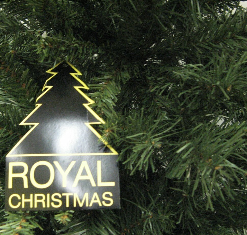 Искусственная елка 210см ROYAL CHRISTMAS Dover Promo, PVC (ПВХ), мягкая хвоя [521210] - фото №5
