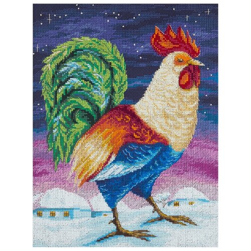 фото Набор для вышивания panna "рождественская сказка", арт. пт-1859, 22х28,5 см