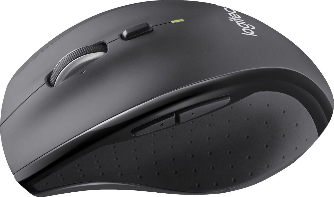 Мышь беспроводная Logitech M705 Marathon (1000dpi, 2.4 GHz/USB-ресивер (Logitech Unifying®), 7 кнопок, 2 батареи типа AA) (арт. 910-001964, M/N: M-R0073 / C-U0007) - фото №16