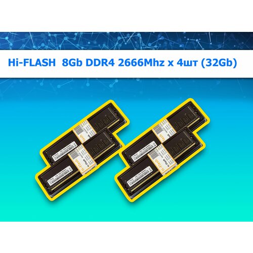 Оперативная память DDR4 8 Гб 2666 МГц 4x8 ГБ HFPCY21R4P 900000₽