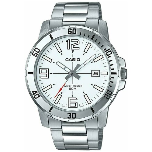 Наручные часы CASIO Наручные часы CASIO Collection MTP-VD01D-7BVUDF, серебряный