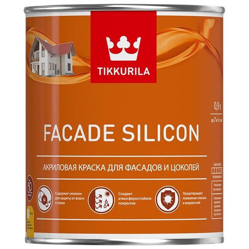 фото Краска силиконовая tikkurila