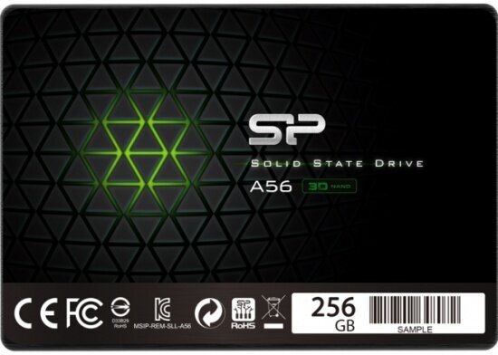 SSD диск Silicon Power 2.5" Ace A56 256 Гб SATA III 3D NAND (SP256GBSS3A56B25)