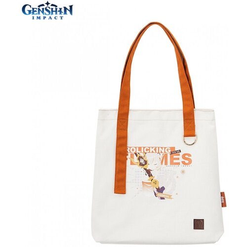 Сумка шоппер miHoYo, белая