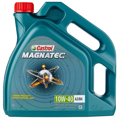 фото Моторное масло castrol magnatec 10w-40 а3/в4 4 л