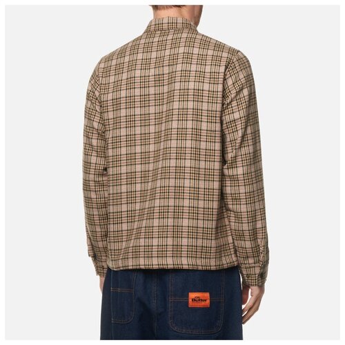 фото Мужская демисезонная куртка butter goods roller zip коричневый, размер s