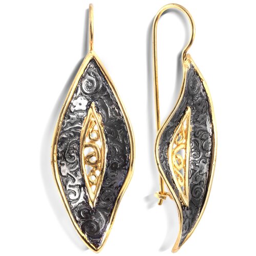 Серьги Yaffo, серебро, 925 проба