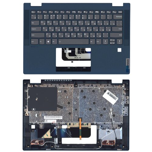 Клавиатура для ноутбука Lenovo IdeaPad Flex 5-14 топкейс синий