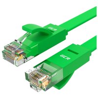 Плоский LAN patch cord GCR сетевой кабель патч корд UTP CAT 6 RJ 45 0.15м для Ethernet cable