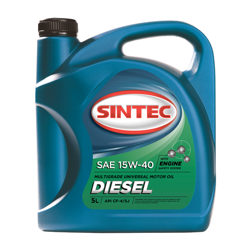 Моторное масло Sintec Diesel 15W40 минеральное 20л