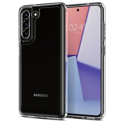 Чехол Spigen Ultra Hybrid (ACS03051) для Samsung Galaxy S21 FE 5G (Clear) чехол гибрид spigen для galaxy a5 2016 ultra hybrid кристально прозрачный sgp11835