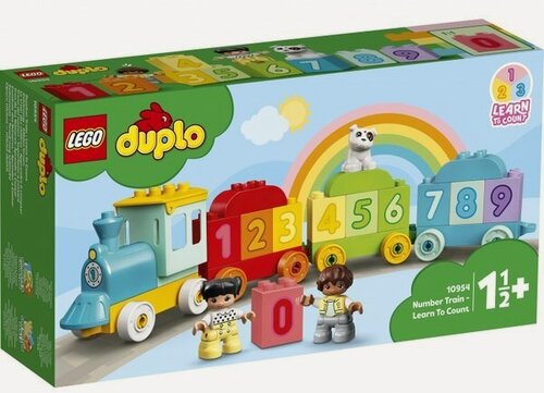 Изображение товара Конструктор LEGO DUPLO Поезд с цифрами — учимся считать (LEGO 10954)