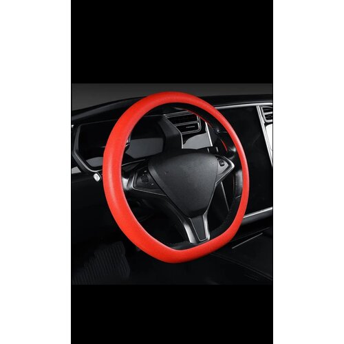 Оплётка на руль Красная