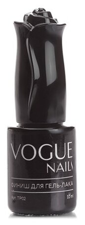 Vogue Nails Верхнее покрытие Финиш для гель-лака, прозрачный, 10 мл