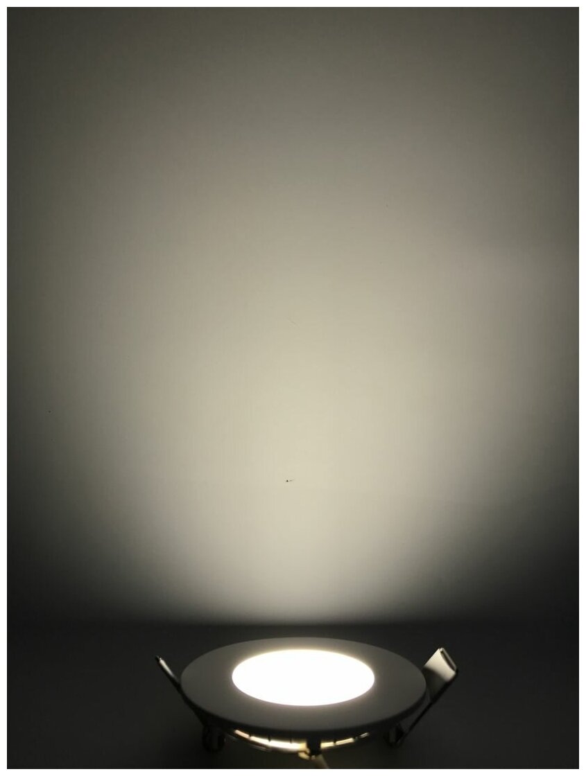 Светильник встраиваемый светодиодный 3W, 4000К, 180Lm AL500 - фотография № 5