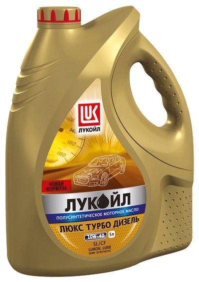 Масло моторное 10w40 лукойл 5л полусинтетика лукойл люкс турбo дизель api cf, lukoil, 189371