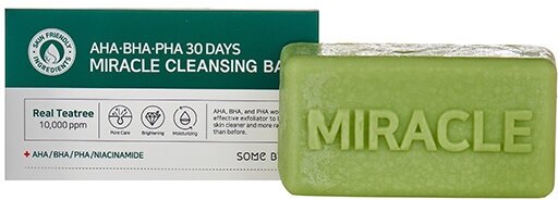 SOME BY MI AHA·BHA·PHA 30 DAYS MIRACLE CLEANSING BAR Очищающее мыло с кислотами
