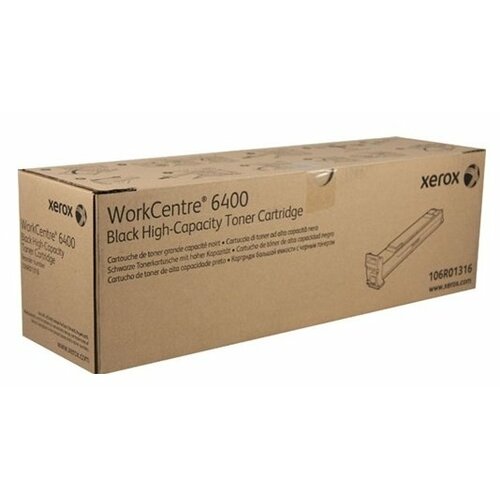 Картридж Xerox 106R01316, 12000 стр, черный