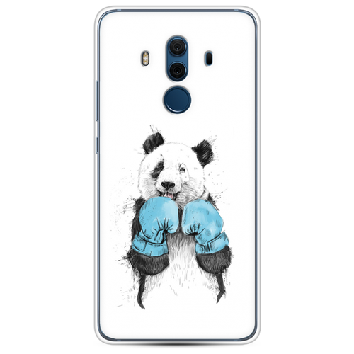 фото Силиконовый чехол панда боксер на huawei mate 10 pro case place