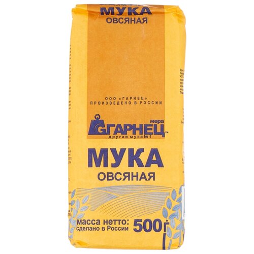 фото Мука гарнец овсяная, 0.5 кг