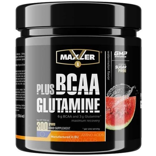 Bcaa + Glutamine Maxler (Зеленое яблоко-груша)