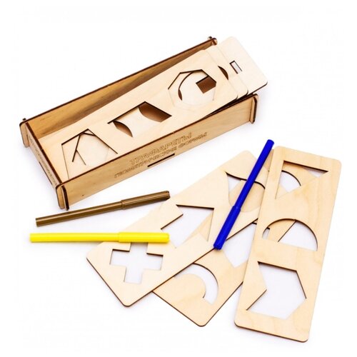 фото Набор трафаретов woodland фигуры (120102)