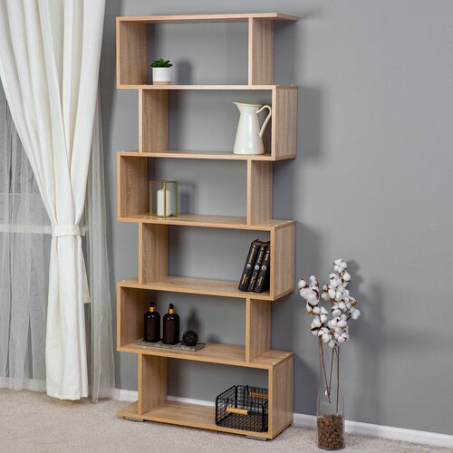 Стеллаж Zett Дуб сонома 730х1757х250