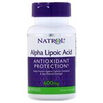 Антиоксидант Natrol Alpha Lipoic Acid 600 mg (30 капсул) - изображение