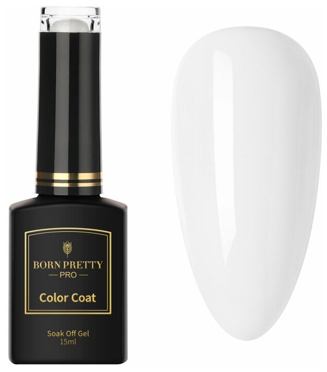 Born Pretty, PRO Opal Jelly gel 49900 Полупрозрачный молочный гель-лак, 15 мл