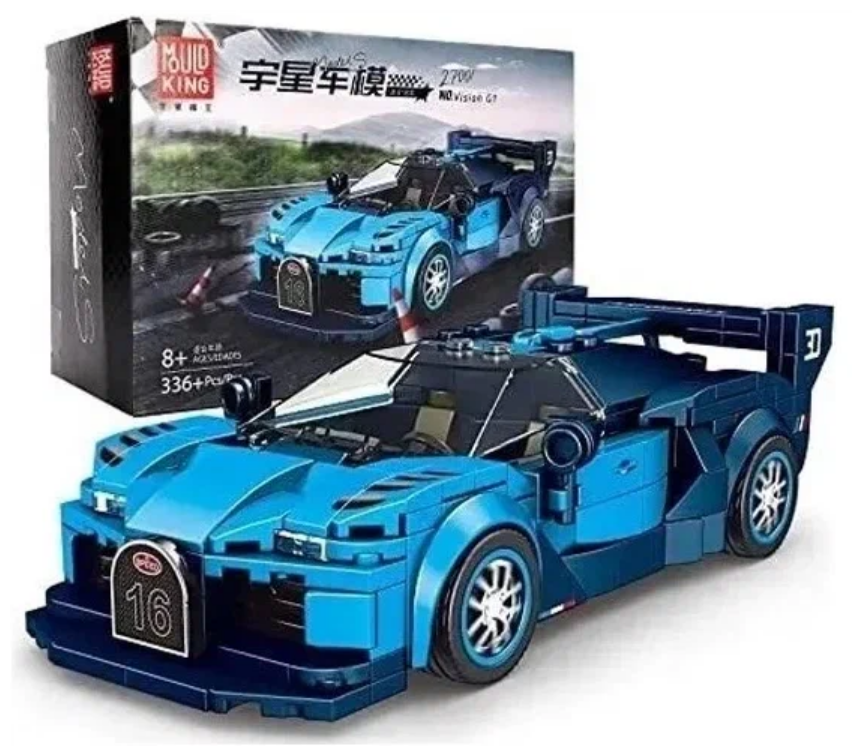 Конструктор MOULD KING 27001 Bugatti Vision GT, 336 деталей