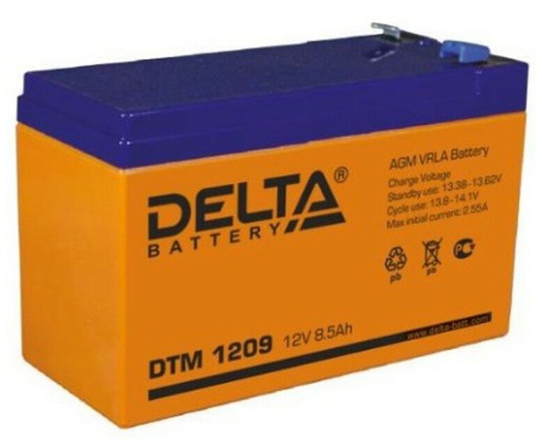 Аккумулятор Delta DTM 1209 (12V 9Ah)