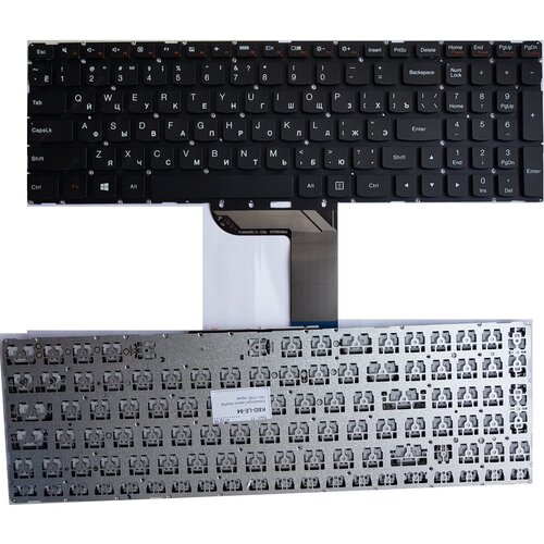 Клавиатура для ноутбука Lenovo IdeaPad 700-15ISK черная без рамки 997₽