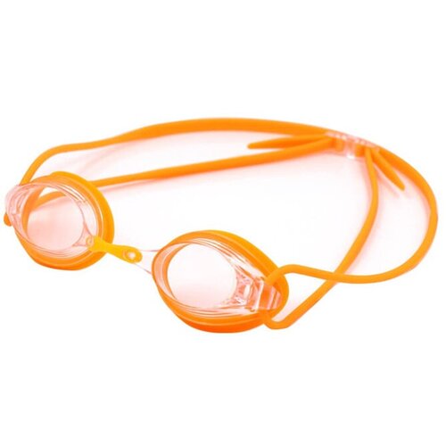 Тренировочные очки для плавания с защитой от запотевания Anti-Fog спортивные для подводного плавания (Оранжевые)