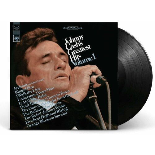 johnny cash i walk the line Виниловая пластинка JOHNNY CASH Виниловая пластинка Johnny Cash / Greatest Hits, Volume 1 (LP)